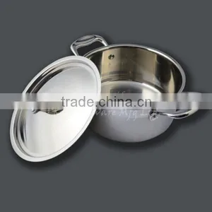 3-layer 18/8 Stainless Steel Stainless Steel Stock Pots thumbnail-1