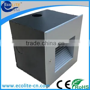 2.2W Wall Mounted Recessed Decorative Modern Indoor and Outdoor LED Wall Light thumbnail-1