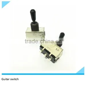 2016 Guitar Lever Switch Guitar Screw Guitar Toggle Switches Selector Black Bushing Switch thumbnail-1
