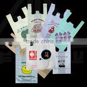 Plastic T-shirt Bags, T-shirt Shopping Bag thumbnail-2