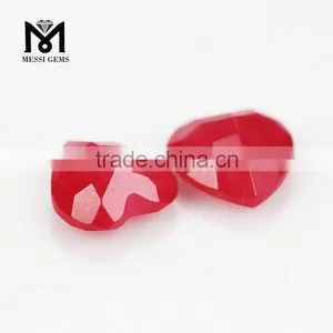 Loose Gemstone Sparkling Natural Unheated Red Heart Natural Gemstone thumbnail-4