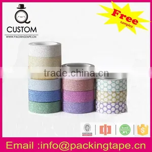 Custom Printed Decorative Printing Bling Bling Glitter Tape Wholesale thumbnail-5