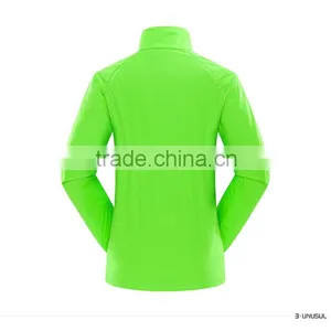2015 Womens Waterproof Windproof Breathable Outdoor Fleece Cheap Softshell Jacket thumbnail-4