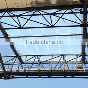 Clear ETFE Coated Film Tensile Fabric Architecture Canopy in Hannove thumbnail-3