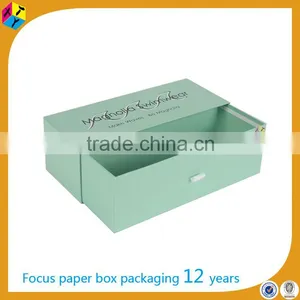 Drawer Ribbon Rigid Cardboard Packaging for Bow Ties thumbnail-1