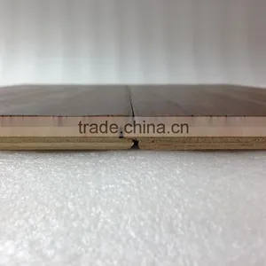 Urban Random Width Black Walnut Antique Handscraped ABCD Grade Engineered Wood Flooring thumbnail-5