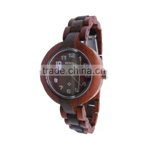 Europe and America Hot Selling Women Wooden Watch With Japan Movement and Quartz Movement for Hot Sale thumbnail-2