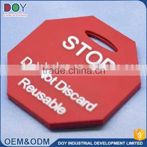 China Manufacturer Customized Personalized Designed Soft PVC Rubber Printed 3D Labels thumbnail-2