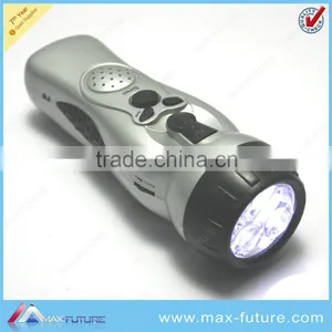 F-1718 4in1 Radio Flashlight,Emergency Cellphone Charger,FM Radio thumbnail-4
