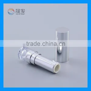 Shiny Siliver Color Empty Cosmetic Lipstick Container thumbnail-3