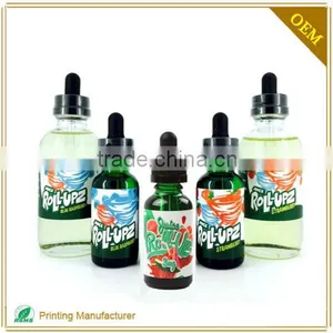 Hot Sale Waterproof Adhesive Labels For E-liquid Bottle thumbnail-3