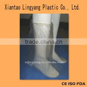 Cheap Waterproof Surgical Clear Plastic Boots thumbnail-1