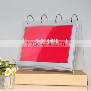 Wholesale 5x7 Clear Acrylic Office Calendar thumbnail-1