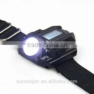 Hot Style! Mutifunctional Rechargable Wrist Flashlight With Compass thumbnail-2