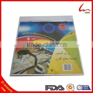 50*60 Aliminun Foil Gas Stove Protector With 4 Holes thumbnail-1