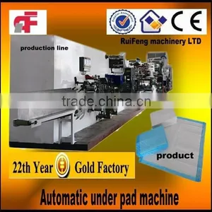 RF-BKA Full Servo Automatic Under Pad Machine thumbnail-1