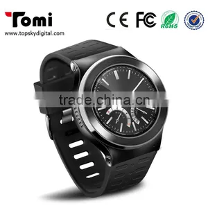 1.33 Inch Touch Screen 3G WCDMA Smart Watch Heart Rate Monitor 1.3GHZ Quad-core GPS WIFI thumbnail-5