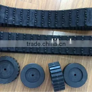 Robot Rubber Track With Wheels thumbnail-1