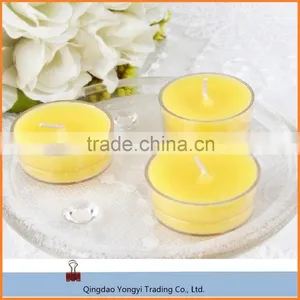 Scented and Colored Tealight Candle in Plastic Cup thumbnail-1