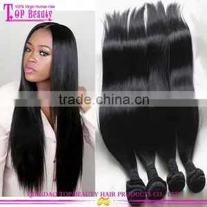 Wholesale Silky Straight Long Hair Extension 100% Remy Virgin Peruvian Long Hair thumbnail-1
