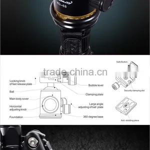 Hot Sell Professional Video Camera Tripod Digital Camera thumbnail-4