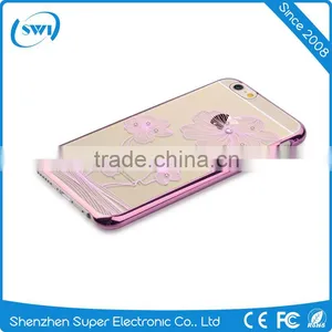 Comma Ultra Slim PC Hard Case for IPhone 6, Electroplating Bling Element Back Screen Cover for IPhone 6s thumbnail-6