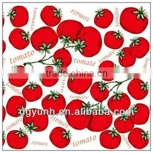 Red Tomato Vinyl Tablecloths & Tablecloth Rolls thumbnail-1