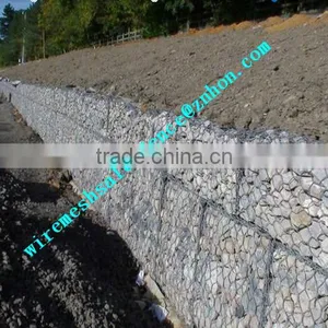 80*100mm Gabion Basket 2m x 1m x 1m/ Heavily Zinc Coated Stone Cages for Gabion Containment Prices(lower Price Made in China) thumbnail-1