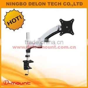 High Quality Mechnical Spring 13-27 Inch Monitor Desk Mount Bracket thumbnail-1