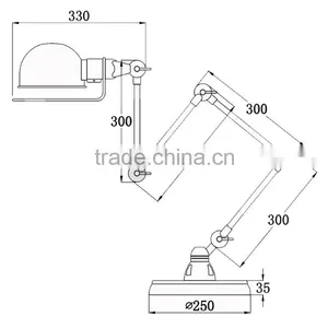 Retro Style Led Table Lamp for Art-Studio thumbnail-5