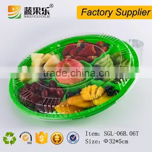 Disposable Plastic Food Box With 6 Compartments thumbnail-3