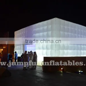 Inflatable Cube Structure Trade Show Inflatable Tent White Building thumbnail-1