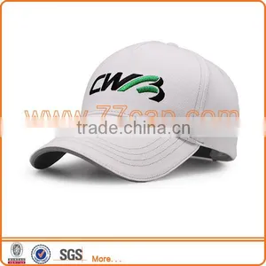 Hot Custom Sport Golf Hat White Baseball Caps for Men thumbnail-1