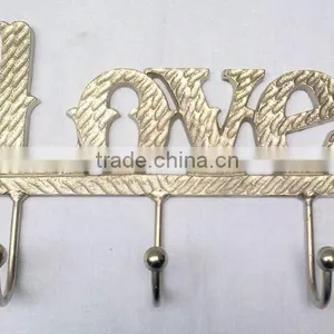 Cast Iron Hooks for Clothes With Nickel Plated thumbnail-1