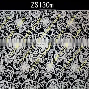 Design Crochet Jacquard Lace Fabric thumbnail-1