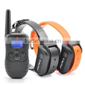Petrainer PET998DB-BL2 300M Shock Collar For Aggressive Dogs With Back Light Remote For 2 Dogs thumbnail-1