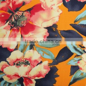 China Factory Good Supplier 100% Spun Rayon Printed Fabric thumbnail-1