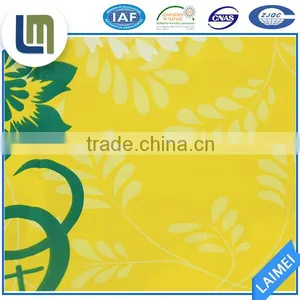 China Factory Yellow Printed Fabric Printed Suitable for Bed Sheets thumbnail-4