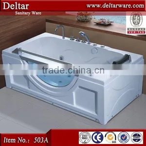 Product in China Foshan 1 Person Hot Tub, White Color Heat Protect Comfortable Bathtub, Bathroom Bathtub With TV thumbnail-1