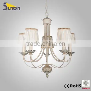5 Light Made in China Wrought Iron European Style Chandelier /hotel Decorative Chandelier thumbnail-1