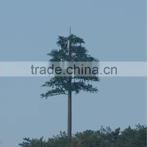 Telecom Galvanizd Steel Monopole Antenna Tower thumbnail-1