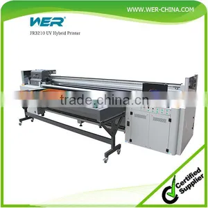 2016 Hot Selling WER FR3210UV Large Format uv Printer for Glass Printing thumbnail-1