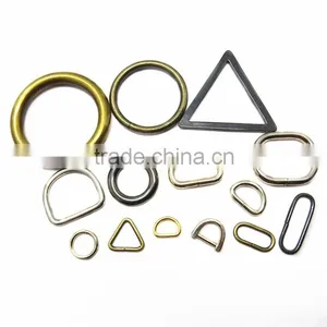 Decorative Brass Metal Handbag O Ring , Round Ring thumbnail-4
