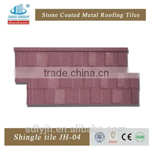 Decorative Stone Coated Metal Villa Roof Tile/stone Coated Metal Roofing Sheet/building Construction Material thumbnail-2