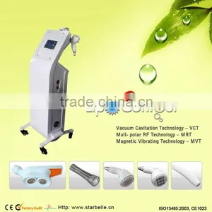 Ultrasonic Weight Loss Machine Professional Cavitation+ Vacuum 1MHz & RF Machine thumbnail-1