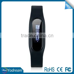 E06 Smart Healthy Bracelet IP67 Waterproof Bluetooth V4.0 Wristband With Remote Capture Compatible for Android and IOS thumbnail-1