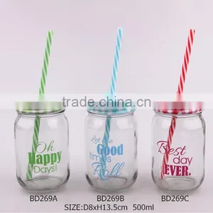 GLASS MASON JAR thumbnail-3