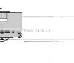 Outer-hanging Wardrobe Sliding Door Fittings thumbnail-2