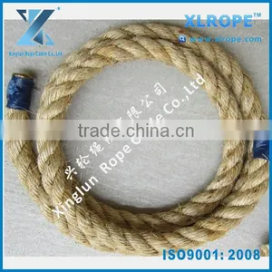 3strand 38mm Manila Rope for Sale/ China Manila Rope / Natural Sisal Rope thumbnail-3