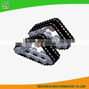 ATV UTV All Terrain Rubber Tracks High Load Rubber Wheels thumbnail-2